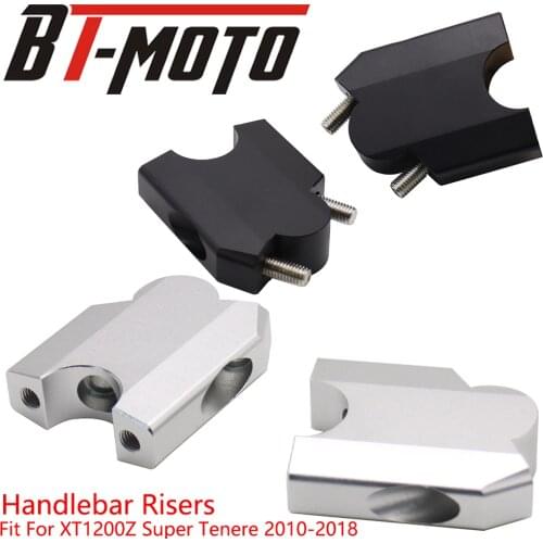 28mm (1-1/8") Handlebar Risers Fit For XT1200Z Super Tenere 2010-2018 2017 Modified Heightening Riser Device Mount Clamp Adapter