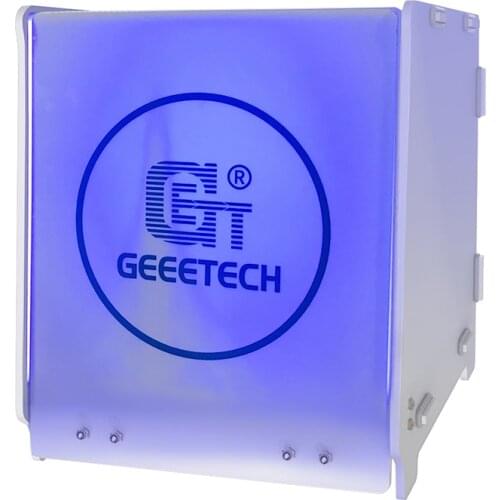 Geeetech UV curing box 405nm UV Wavelength Evenly Curing With 360° big space 217×204×228mm for SLA 3D printer users