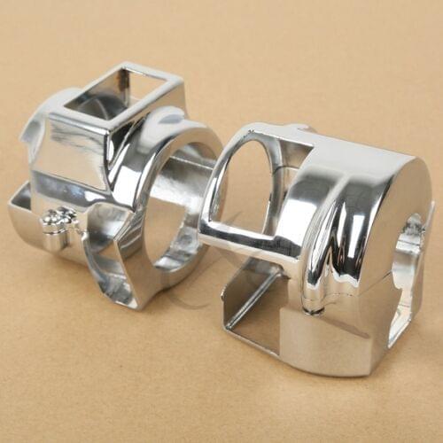 New Chrome Switch Housings Cover For Honda VTX 1800 Models C/R/S/F/N 2002-2007 Motorcycle