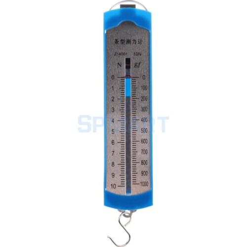 10N Newton Meter Force Gauge Spring Dynamometer Physics Lab Experiment