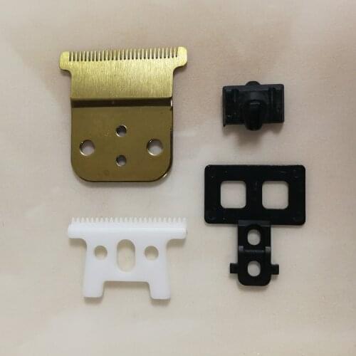 Golden steel and ceramic blade for andis D8 SlimLine Pro Li Hair Clipper Trimmer