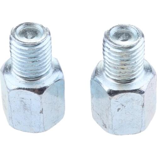 Motorcycle Rearview Mirror 8mm RH to 10mm RH Thread Adapter Conversion Screw