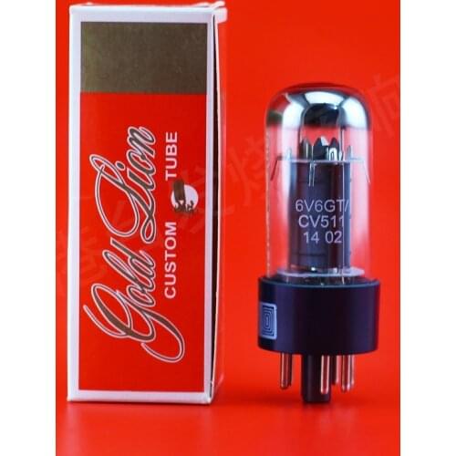 New 2pcs Genalex - Gold Lion 6V6GT / CV511 Vacuum Tube Matched Pair Repalce Psvane Mullard JJ Tung-sol 6P6P