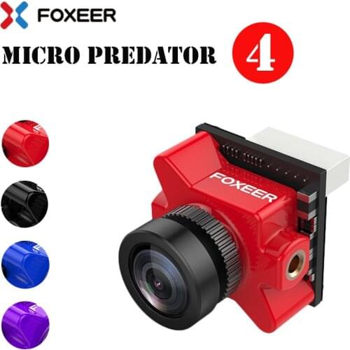 NEW Foxeer Foxeer Micro Predator 4 Super WDR 4ms latency FPV Racing Camera FPV Camera 16:9/4:3