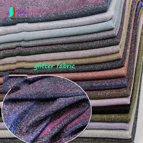 Wholesale Fashion Dreamly Glitter Gradient Colorful Fabric DIY Handmade Party Stage Dress Clothing Photo Background Fabric
