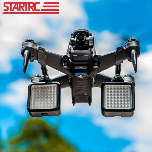 STARTRC DJI FPV Drone Arm Bracers Effectively Enhance Drone Arm Strength Expandale Part LED Light Kit Drone Night Flying Lights