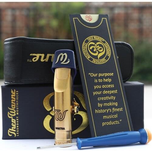 THEO WANNE MANTRA Eb alto Bb soprano tenor sax metal mouthpiece