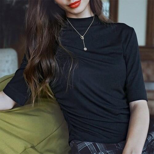 Vaiaye Women's Plain T-shirts