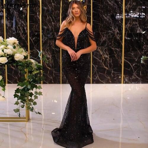 Free Shipping High Quality Runway Sequined Long Dress Women Sexy Beaded Halter V-neck Sleeveless Bodycon Dresses Party Vestidos