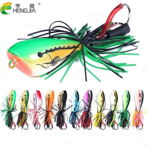 11PCS Frog Fishing lure 9cm Frog Lure Bait Snakehead Bass fishing tackle Lures Frog Floating Topwater pesca