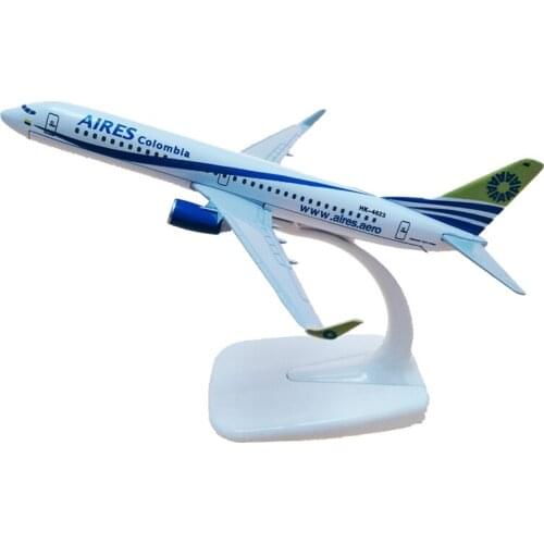 16CM 1:400 Scale ACES Aires Colombia Boeing B737 Alloy Metal Plane Model Airlines Airplane Aircraft Gift Collectible Decoration