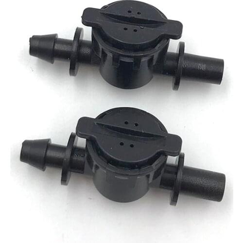 50/100pcs Adjustable Sprinkler Garden Irrigation Misting anti drip valve or leak proof device for micro irrigation 6mm