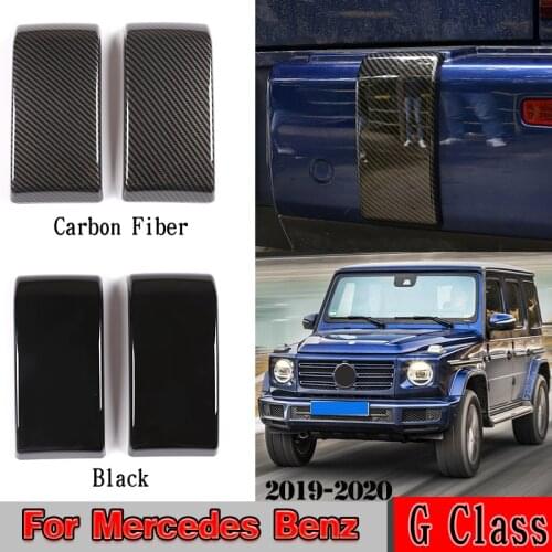 For Mercedes Benz G wagon G class W463 G350 G400 G500 G55 G63 G65 ABS plastic Rear bumper Decoration Trim Car Accessories