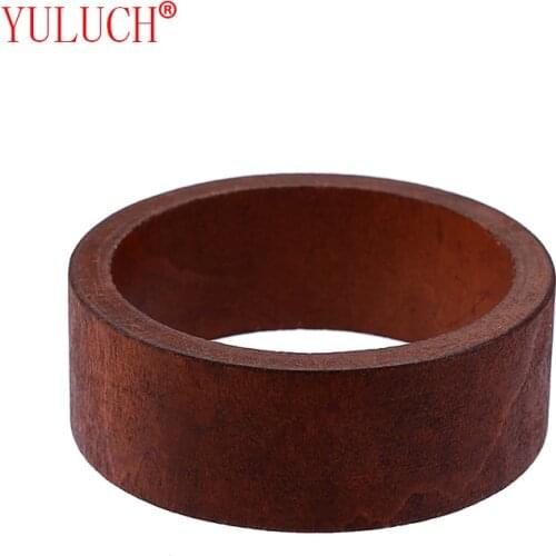 YULUCH African ethnic jewelry accessories handmade wooden inner diameter 70mm bangles for fashion women party gifts