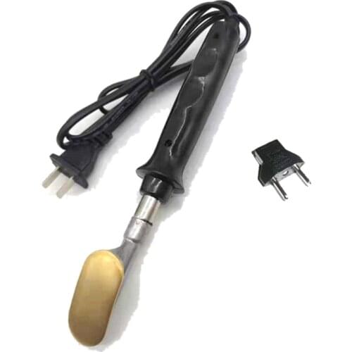 Electric Soldering Iron with Plastic Handle Flat Tip for Car Bumper Repair Hand Welding Tools EU Plug