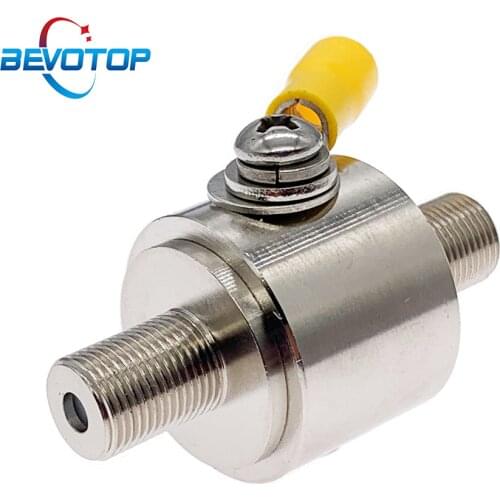 F Type Coax Lightning Arrestor F Type Female to Female DC-3GHz 75 Ohm Lightning Surge Protector with 90V Gas Tube Surge Arrester
