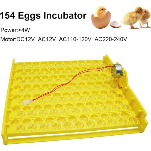 154 Bird Egg Incubator Tray Pigeon Quail Hatching Machine Eggs Incubation Accessories Device Farm Poultry Hatching Tool