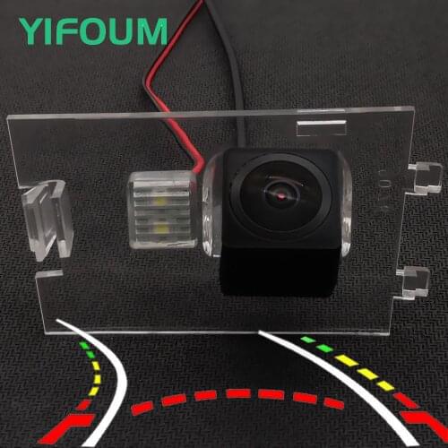 Fisheye HD Dynamic Trajectory Wireless Car Rear View Backup Camera For Jeep Patriot Compass Grand Cherokee 2011 2012 2013 2014