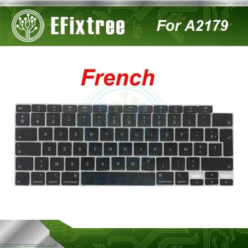 Laptop A2179 Keycap Keys key Cap Keyboards French FR For Apple Macbook Air Retina 13" A2179 2020 MC 3302