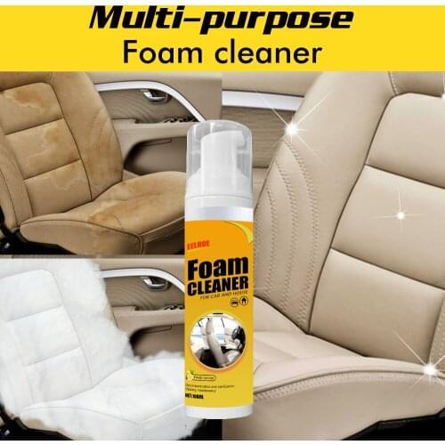 100ml Multi-purpose Foam Cleaner Automoive Seat Interior Home Cleaning Cleaner Home Cleaning Foam Spray Wash Car