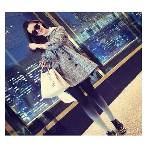 Fashion Womens Tights Korean Beauty Cute Sexy Stocking Color Panty hose Womens Knee High Leg Warmer Pantyhose Girl Stockings