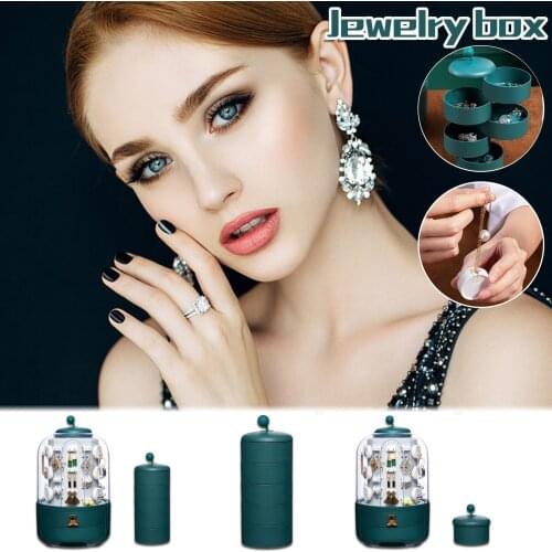 Home Jewelry Earring Organizer Necklace Display Stand Large Capacity Jewelry Storage Box Household Makeup Closet Organizers