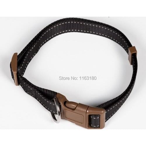 120pcs/lot Dog Collar Durable Nylon Reflective Collar Custom Pet Dogs Collars For Small Medium Large Dogs Pet Dog Accessories