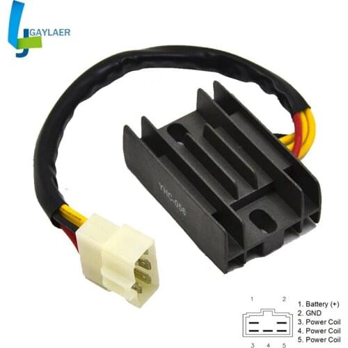 Motorcycle Voltage Regulator Rectifier for Suzuki DRZ250 2001-2007 LTF160 1990-2007 LTF250 1988-2001 LTF300 1999-2001 LT160