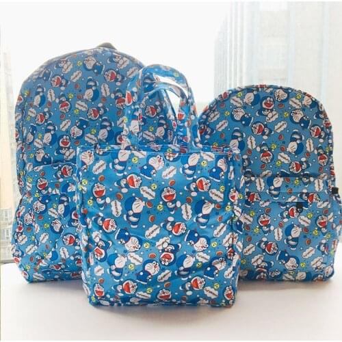 IVYYE Doraemon Series Backpacks Rucksacks Cartoon Backpack Casual Student Schoolbags travel Knapsack Unisex New