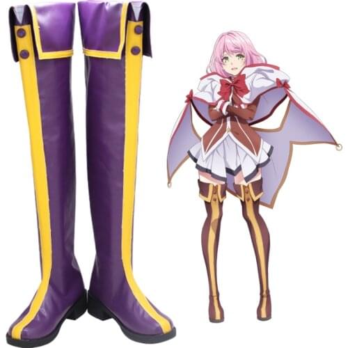 Redo of Healer Kaifuku Jutsushi no Yarinaoshi Flare Freia Norun Kuratarissa Jioraru Cosplay Shoes Boots Party Prop