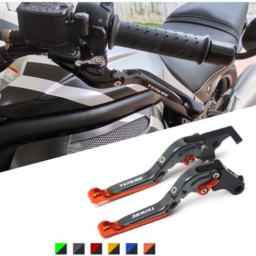 For Yamaha XT660R X XTZ 660 H N Tenere DT 50 DT50R 70K10/70K1A XV535 VIRAGO Motorcycle Foldable Extending Brake Clutch Levers
