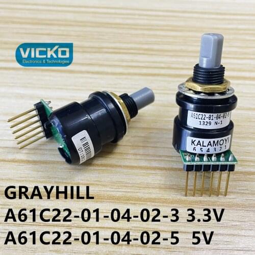 [VK] GRAYHILL A61C22-01-04-02-3 photocoder code switch 3.3V 16 pulse