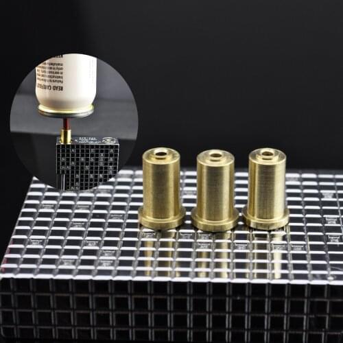 3pcs Brass Copper Gas Nozzle Adapter For S.T Memorial Dupont L2/Gatsby Reusable Gas Connector Refill Butane Lighter Gas Adapters