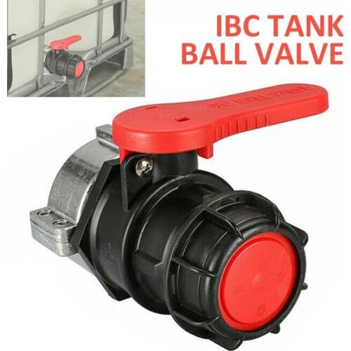 75mm Water IBC Tank Container Ball Valve DN50 Adapter Replacement Acid-resistant Chemical Barrel Valve Connector