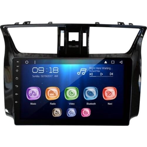 Allways 10.1" IPS Screen Android 9.0 Octa-core Ram 2GB Rom 32GB Car Multimedia for Nissan Sylphy 2012 with Air Conditioning Port