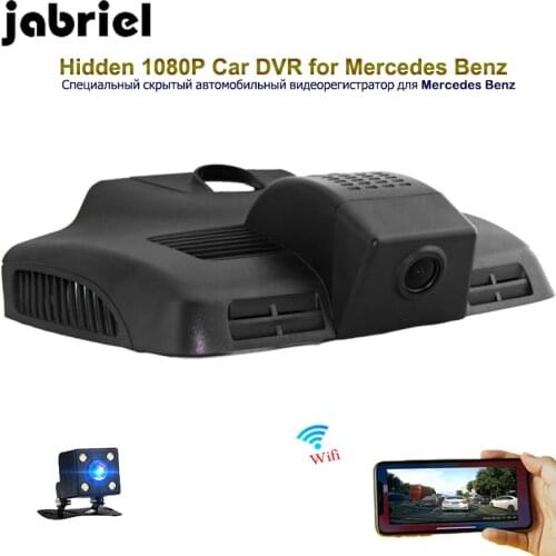 Jabriel auto wifi 1080P car dvr hidden car driving recorder rearview camera for 2016 2017 2018 Mercedes Benz E200 E300 W212 W213