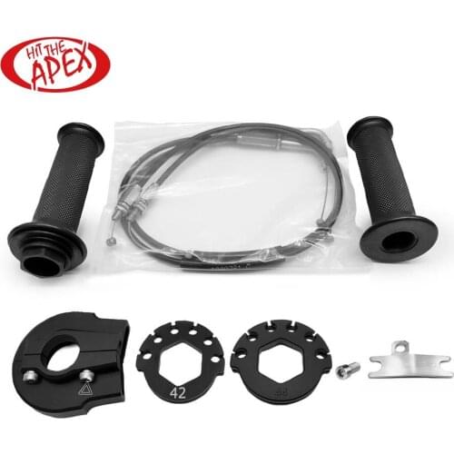 Quick Action Throttle Complete with Cables Kit For HondaCBR100RR CBR 1000 RR 2008 2009 2010 2011 Push Pull Throttle Assembly