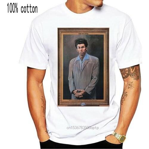 Seinfeld Kramer Painting Graphic T Shirt Black(1)