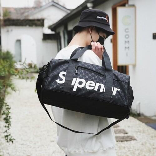 Travel Bag Shoulder Wet and Dry Space Shoe Storage Fitness Yoga Bag Custom Logo