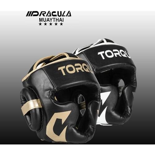 DRACULA Boxing Helmets MMA Muay Thai Sanda Karate Taekwondo Head Gear Protector DEO