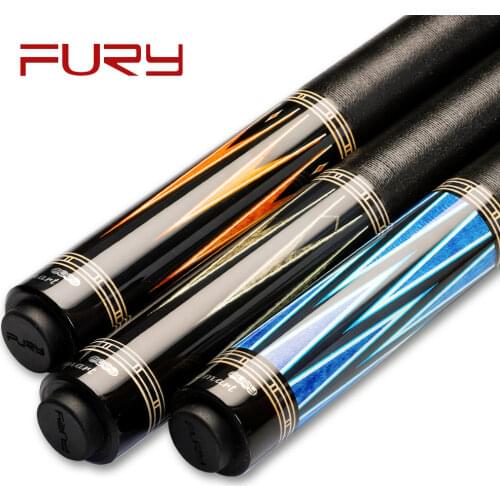 FURY Biiliard CL 4-6 Pool Cue Stick Kit 13mm Tiger Tip Professional Maple HTO Shaft with Case 3 Colors Maple Billar China 2019