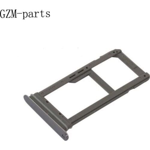 GZM-parts 5pcs/lot For Samsung Galaxy S7 edge G935 G935F G935A Sim Card Reader Holder Slot Tray Single/Dual Black Silver Gold