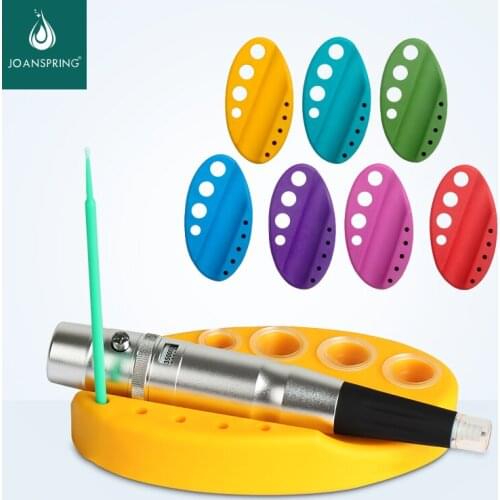 Hot Selling Silicone Tray Semi-permanent Makeup Tattoo Pen Holder Ink Cup Rack Tattoo accesories