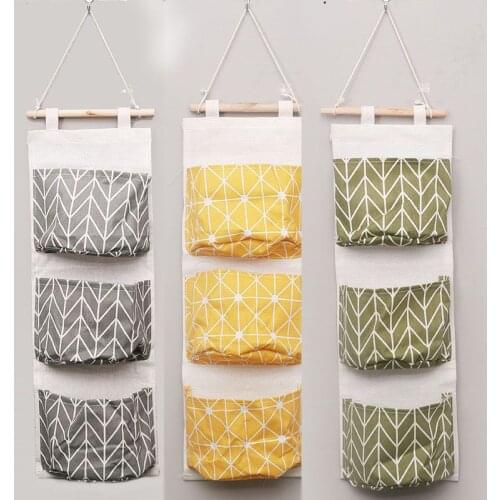 Wall Container Organizer Storage Car Bathroom Hanging Wardrobe Case Bag Door