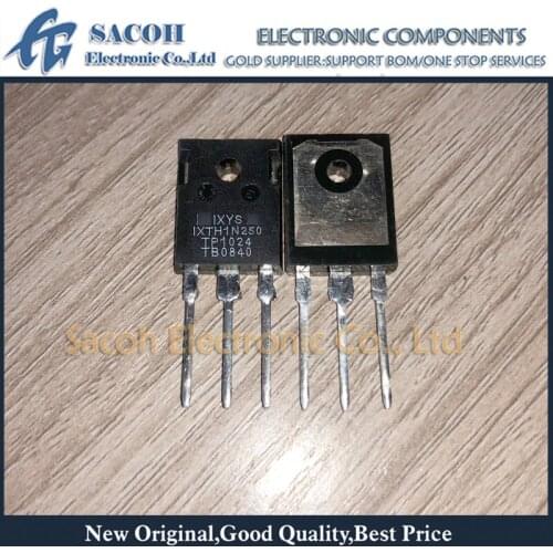 Free shipping 2Pcs IXTH1N250 IXTH1N100 TO-247 1.5A 2500V High Voltage Power MOSFET