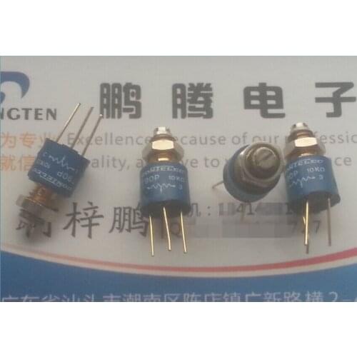 Original new 100% 8*8 T90P 10K 100K high precision cermet rotary potentiometer 3pin (SWITCH)