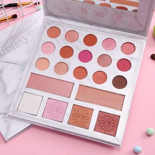 21 Colors Eye Shadow Palette Shimmer Matte Makeup Palette Blush Beauty Cosmetic Sombras De Ojos Profesional Eyes Makeup