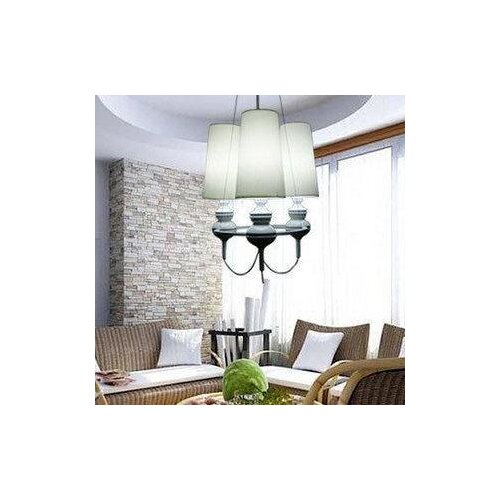 Post Modern White Gold Guards Chandeliers Hotel Bedrooms 3 Head Lamp deco chambre