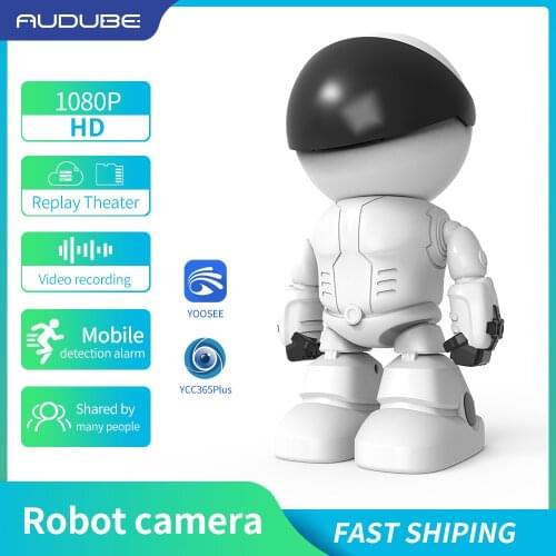 1080P Robot IP Camera 2MP Security Camera WiFi Wireless CCTV Home Camera Surveillance P2P Baby Monitor APP Remote