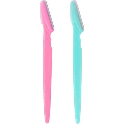 Unisex Stainless Steel Eyebrow Razor Facial Hair Remover Trimmer Grooming Shaver 667D